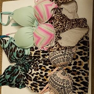 Various Victoria Secret Swimwear.